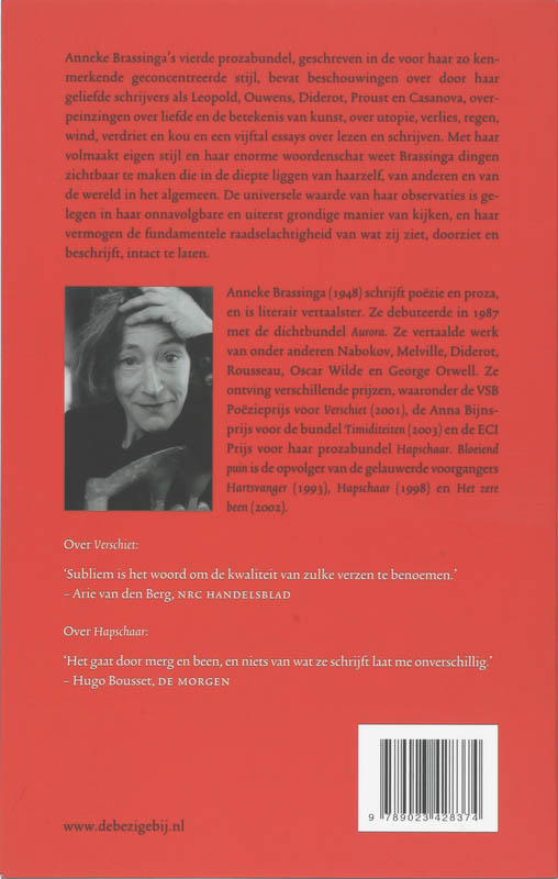 Bloeiend puin achterkant