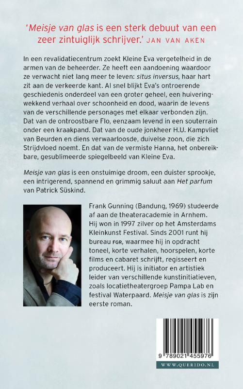 Meisje van glas achterkant