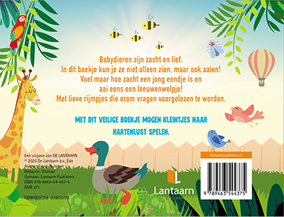 Babydieren achterkant