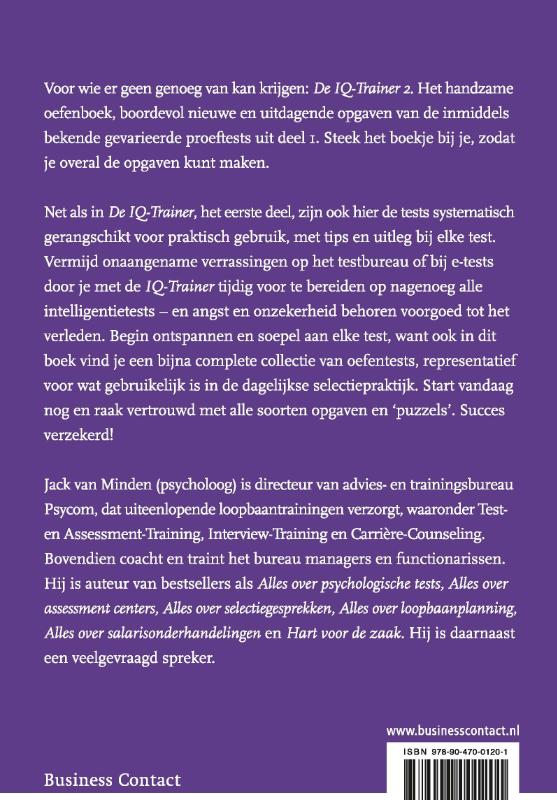 De IQ-Trainer 2 achterkant