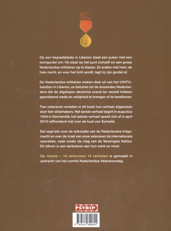 Op Missie - 10 Veteranen; 10 verhalen achterkant