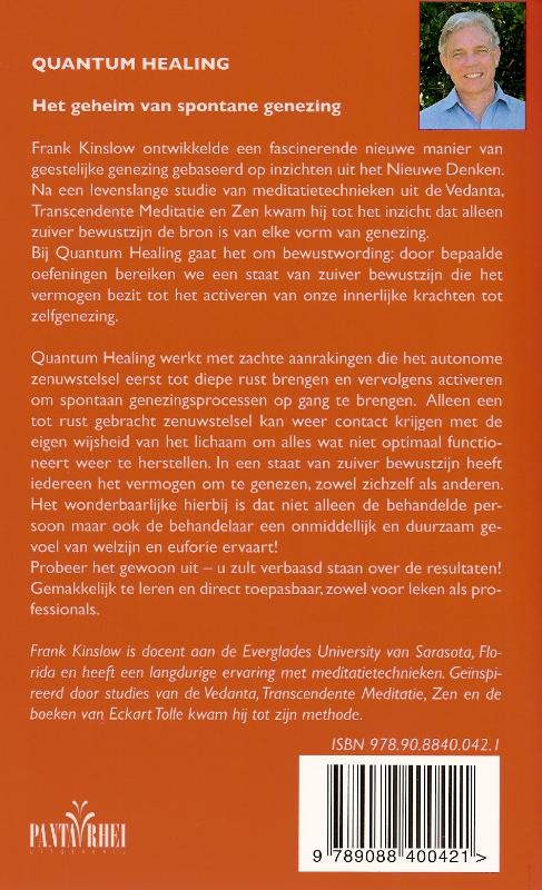 Quantum Healing achterkant