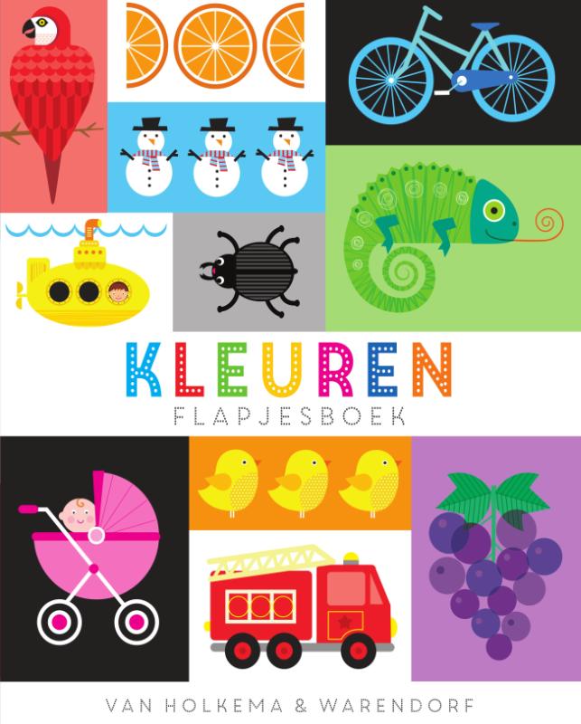 Kleuren flapjesboek