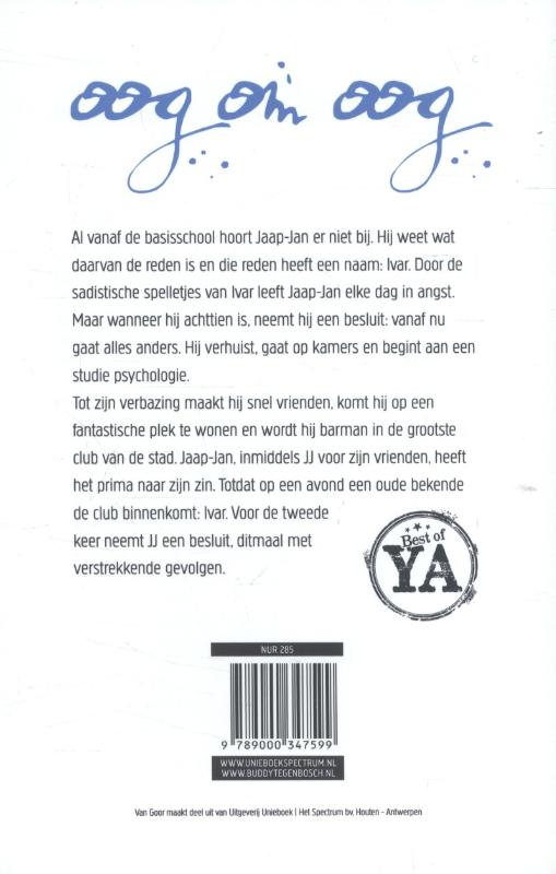 Oog om oog achterkant