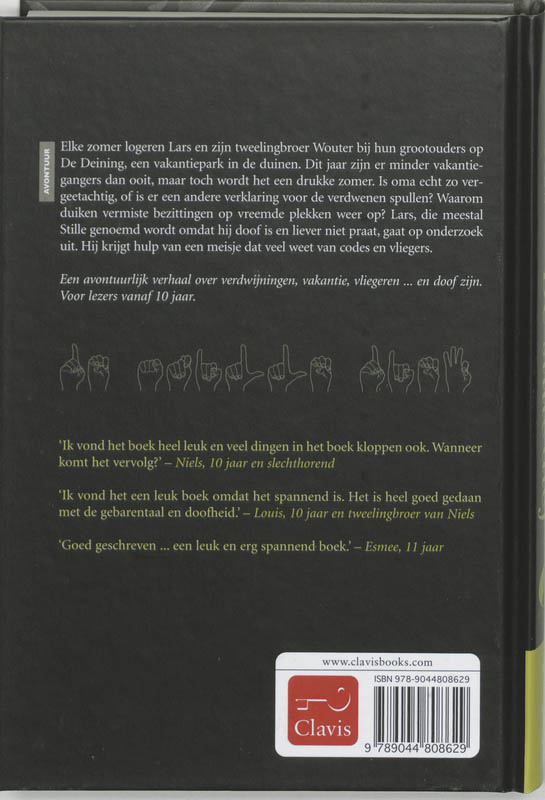 De Stille Dief achterkant