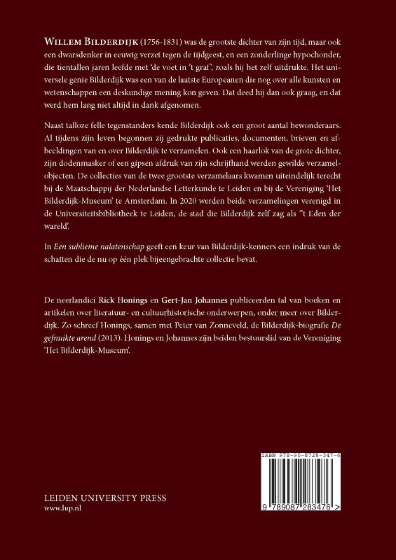 Een sublieme nalatenschap achterkant