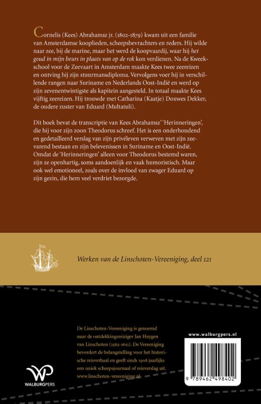 Het goud in mijn beurs in plaats van op de rok / Werken van de Linschoten-Vereeniging achterkant