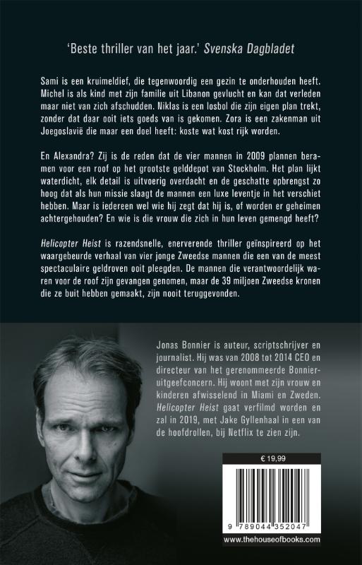 Helicopter Heist achterkant