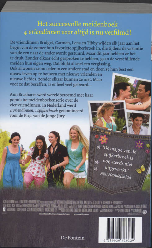 4 Vriendinnen Voor Altijd achterkant