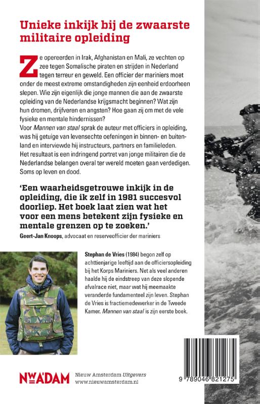 Mannen van staal achterkant