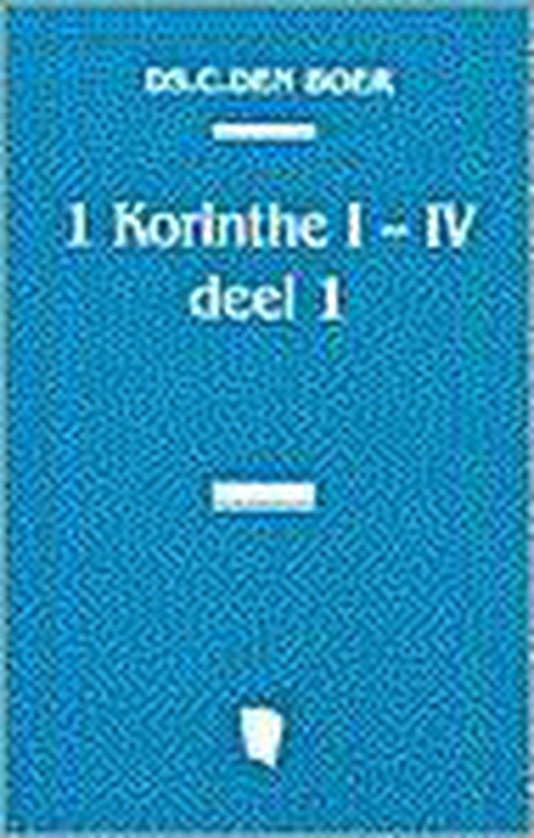 Eerste brief paulus aan korinthiers 1-6 1