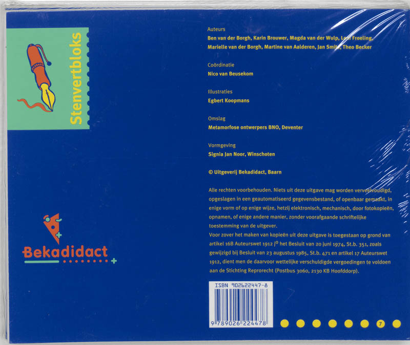 Rekenen Realistisch set 5 ex 5 Euro groep 7 Rekenblok achterkant