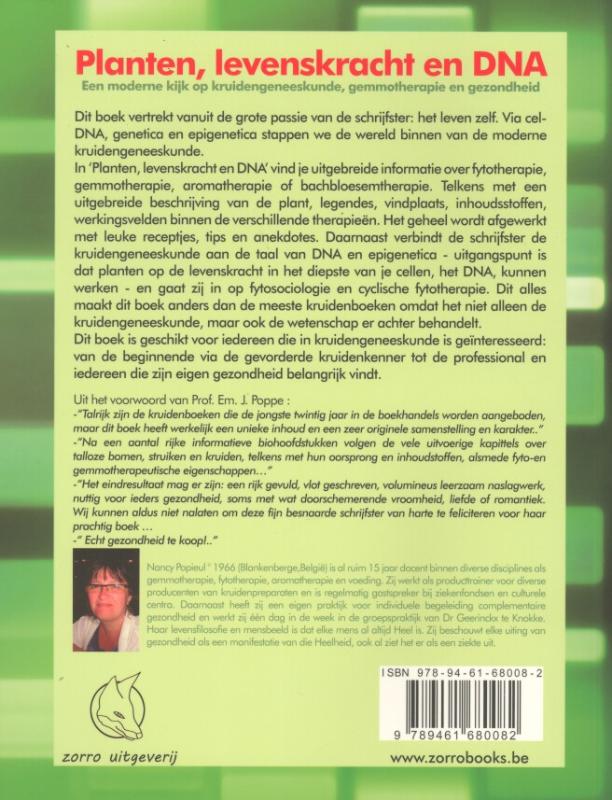 Planten, levenskracht en DNA achterkant