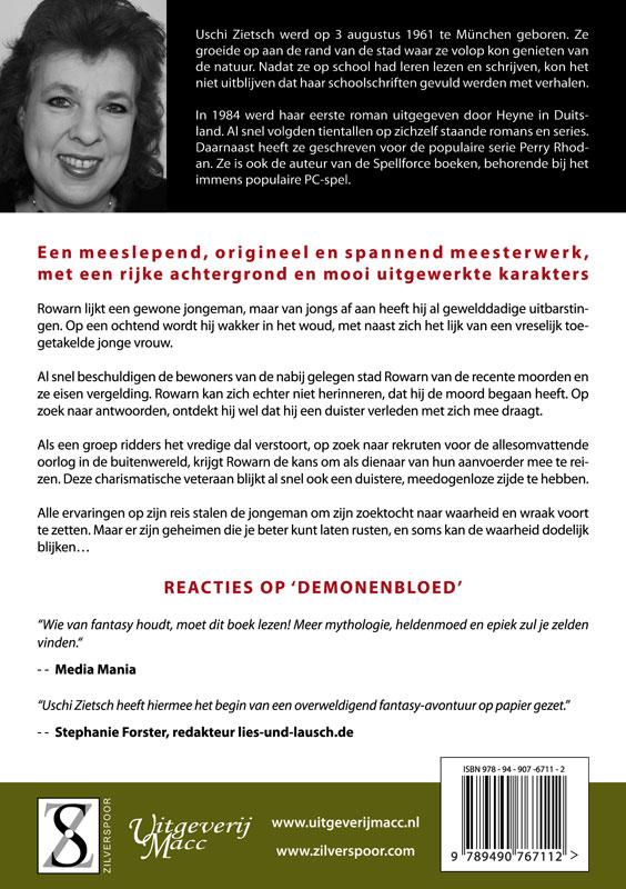 De Woudzee kronieken 1 -   Demonenbloed achterkant