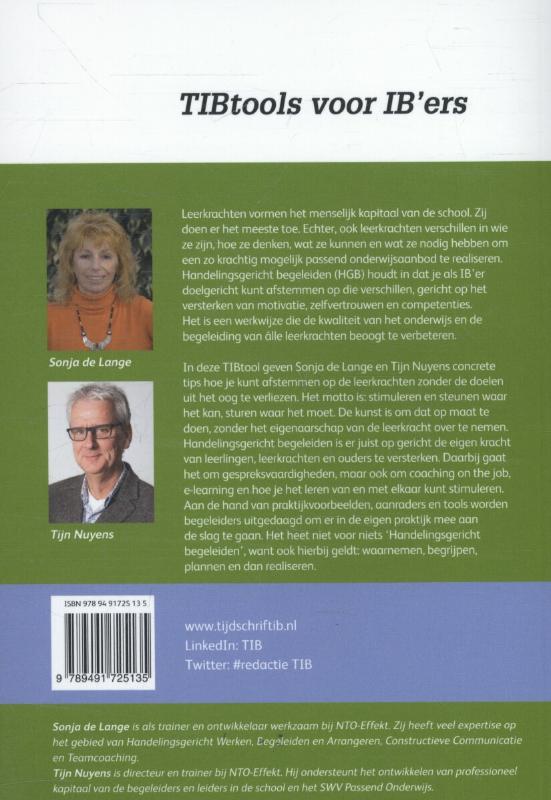 Begeleid handelingsgericht / TIBtools achterkant