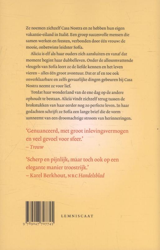 Een heel bijzonder meisje achterkant