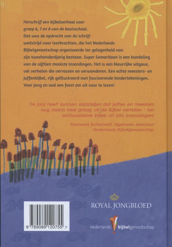 Super samaritaan! achterkant