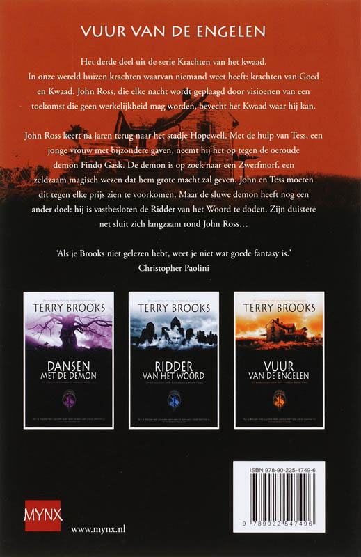 De krachten van het kwaad / 3 Vuur van de engelen achterkant