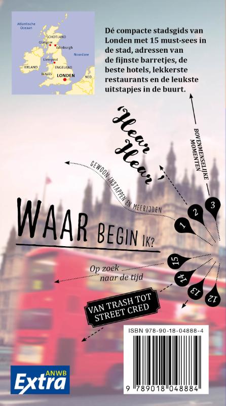 ANWB Extra Londen / ANWB Extra achterkant