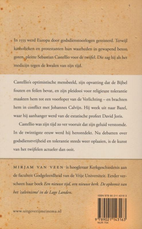 De kunst van het twijfelen achterkant