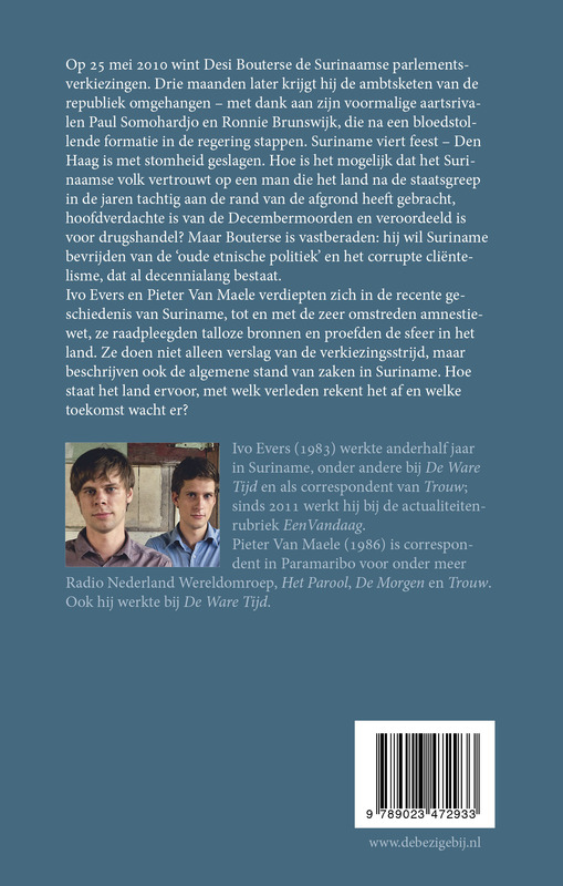 Bouterse aan de macht achterkant