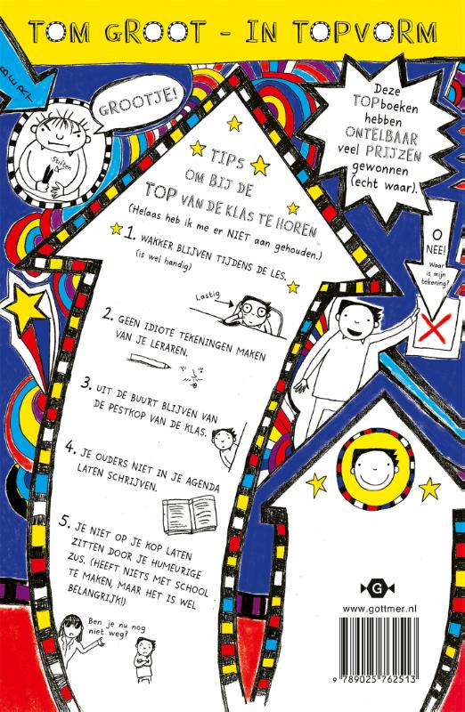 In topvorm (maar soms even niet) / Tom Groot / 9 achterkant