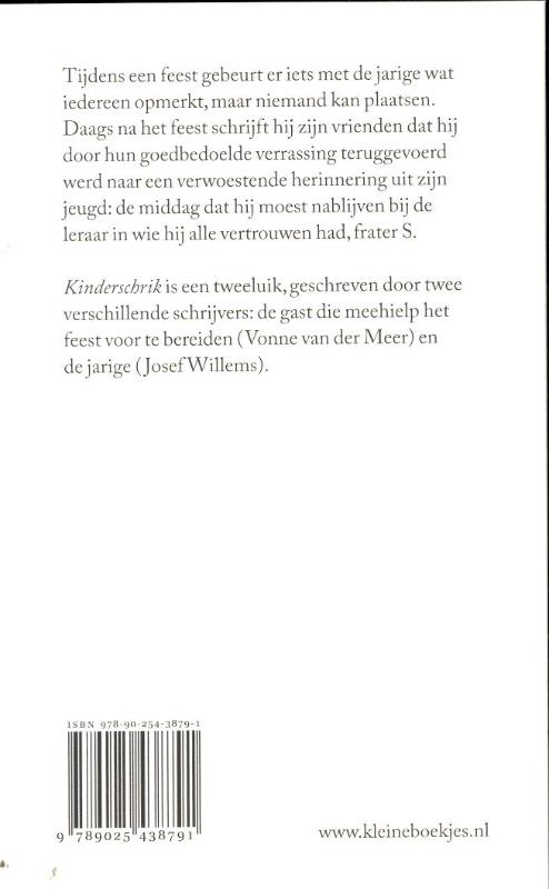 Kinderschrik / Kleine boekjes / 7 achterkant