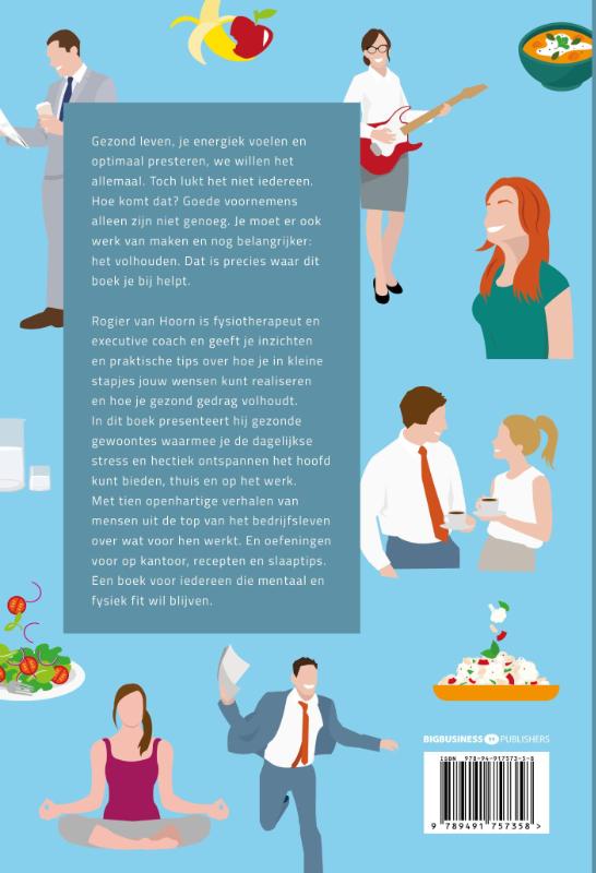 10 gezonde werkgewoontes achterkant