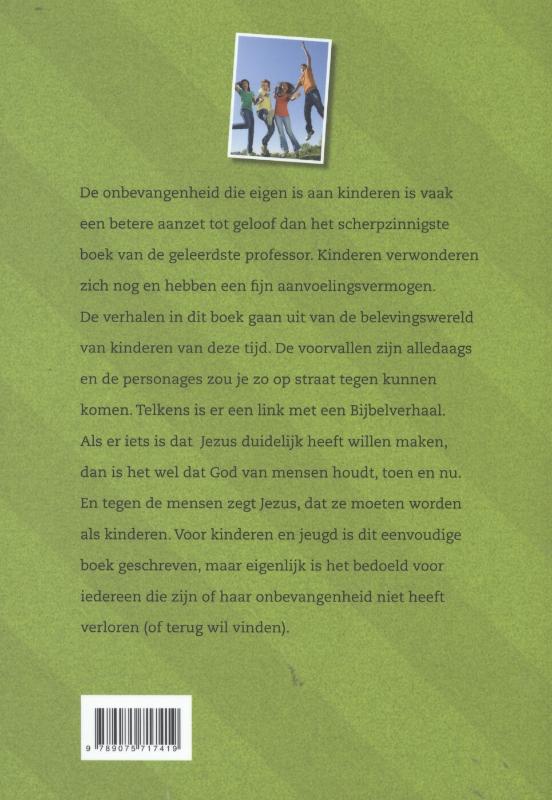 Jezus kan niet voetballen achterkant