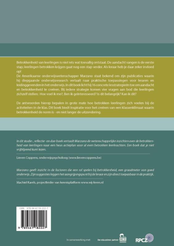 Betrokkenheid! achterkant