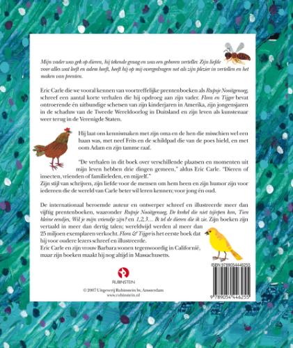 Flora En Tijger achterkant