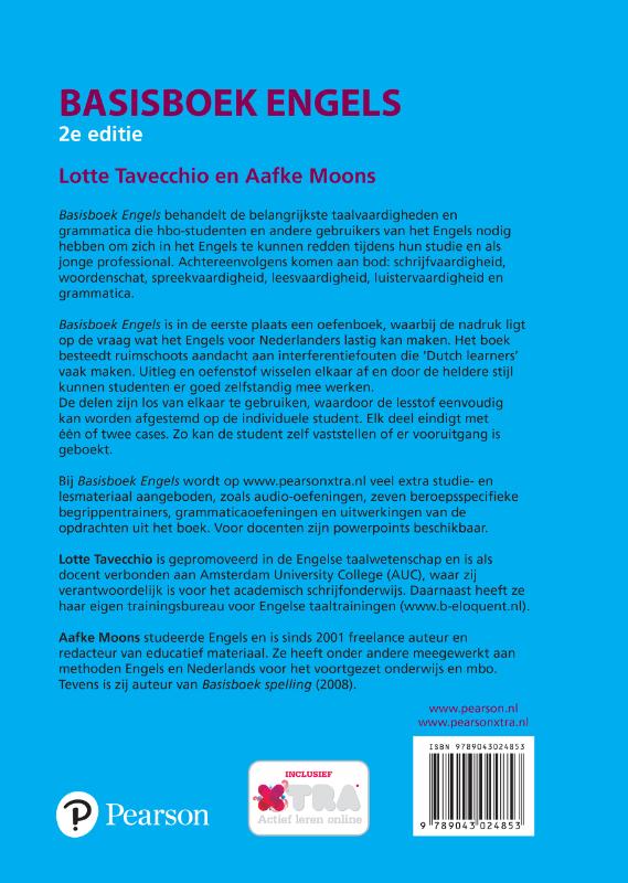 Basisboek Engels achterkant