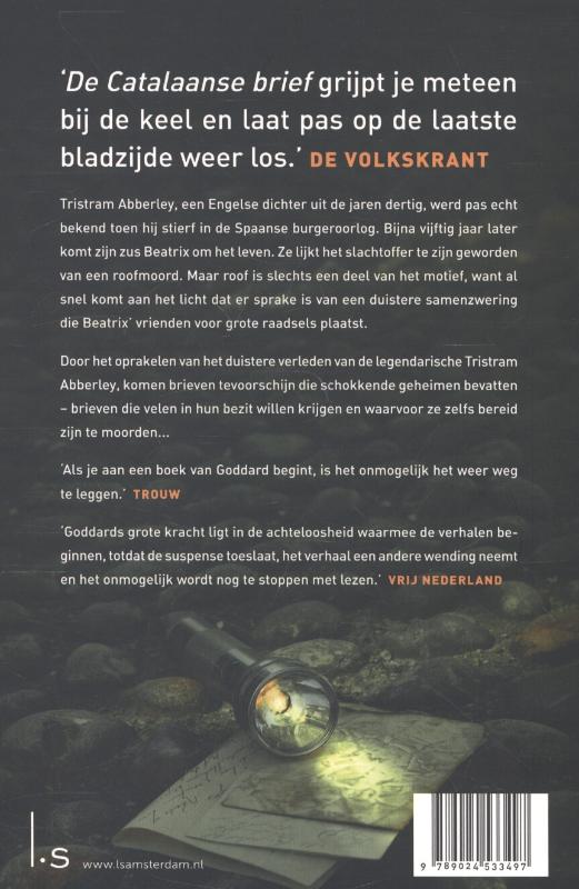 De Catalaanse brief achterkant