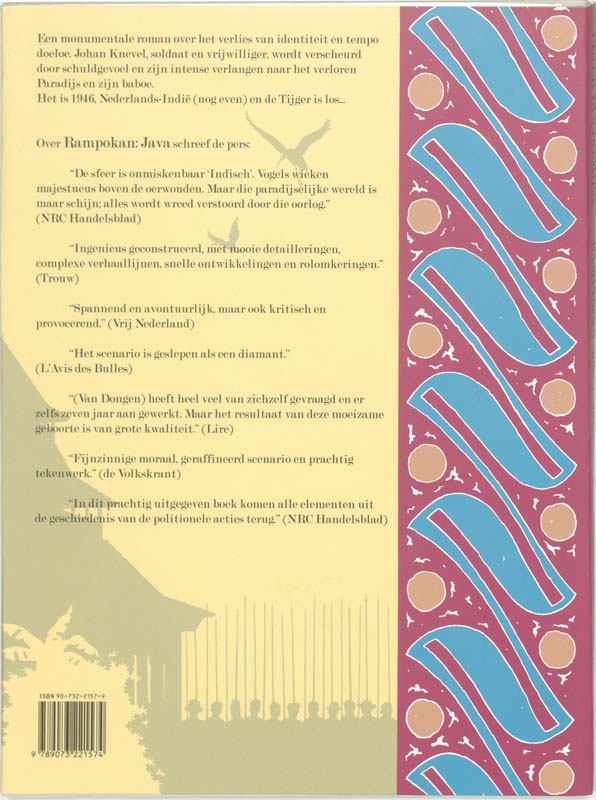 Rampokan 1 Java achterkant