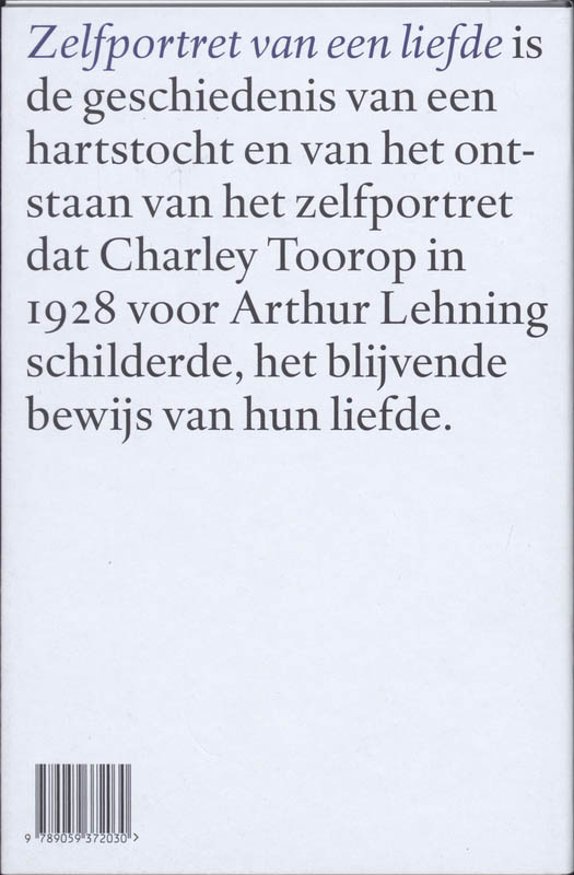 Zelfportret van een liefde achterkant