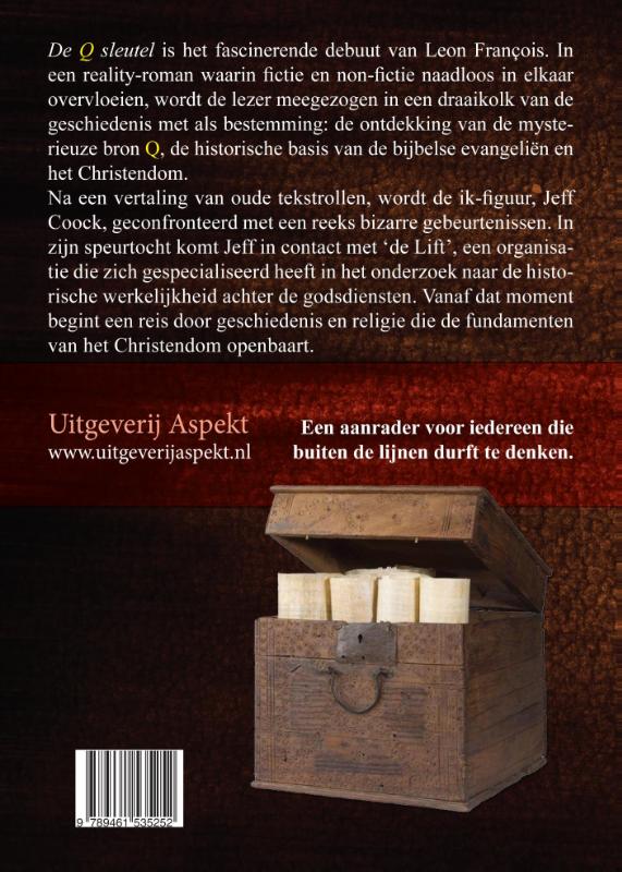 De Q sleutel achterkant