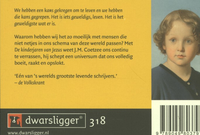 De kinderjaren van Jezus (318) achterkant