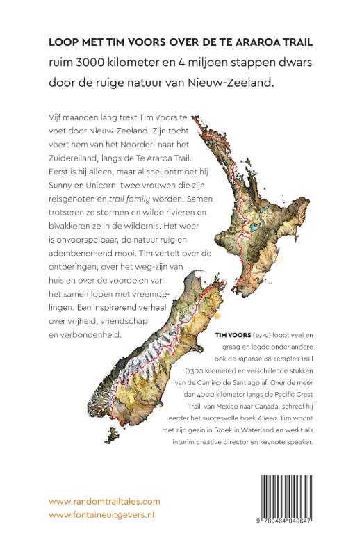 Niet alleen / Inspirerend wandelen met Tim Voors / 2 achterkant