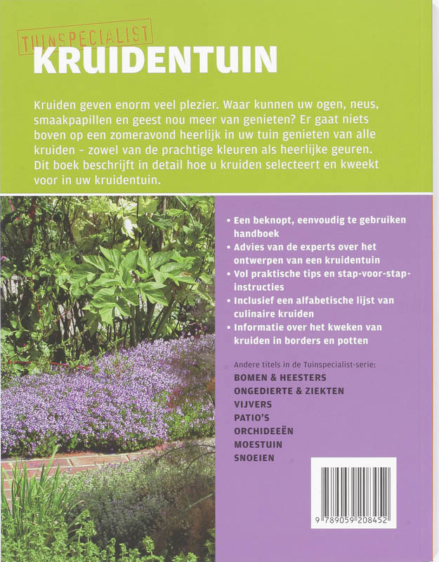 Kruidentuin / Tuinspecialist achterkant