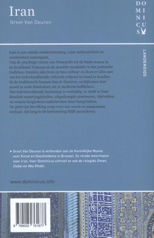 Iran / Dominicus landengids achterkant