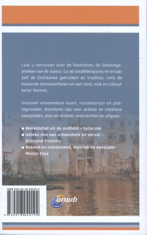 Sicilië / ANWB provinciegids achterkant