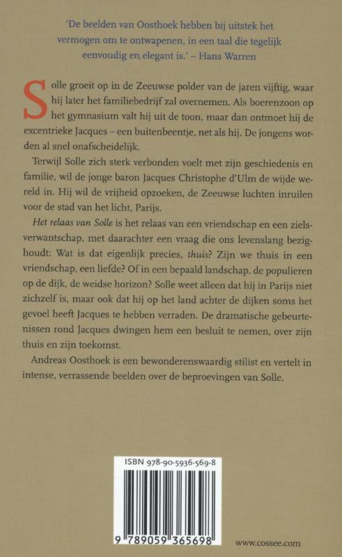 Het relaas van Solle achterkant