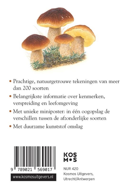Compactgids Paddenstoelen achterkant
