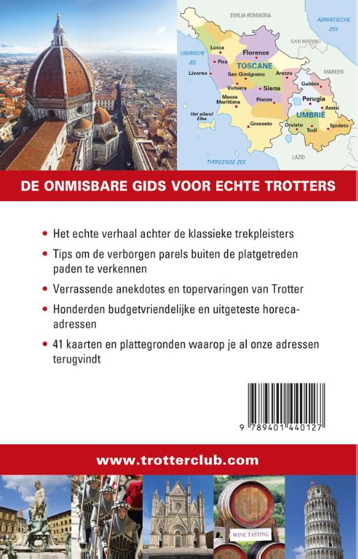 Toscane/Umbrië / Trotter achterkant