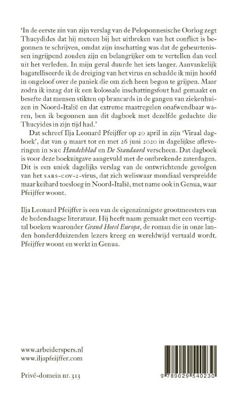 Quarantaine / Prive-domein / 313 achterkant