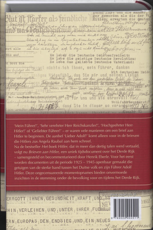 Brieven Aan Hitler achterkant