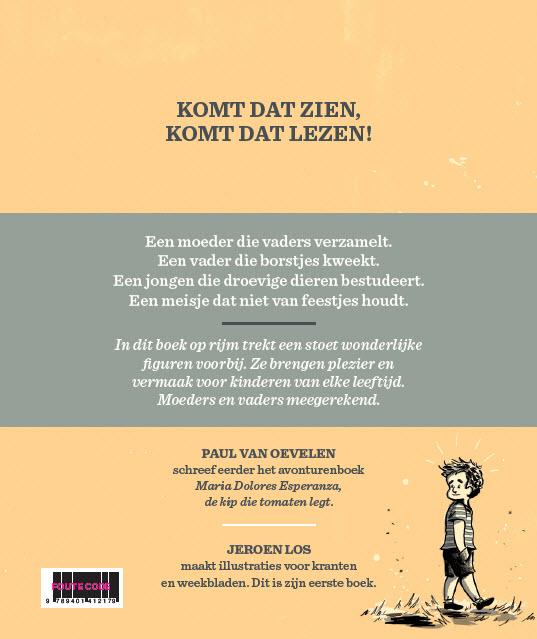 Mijn moeder verzamelt vaders achterkant