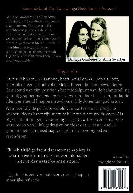 Tijgerlelie achterkant