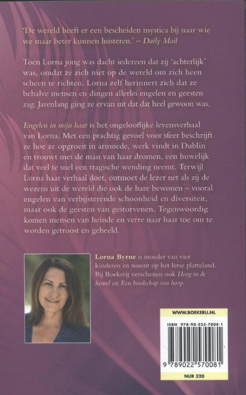 Engelen in mijn haar achterkant