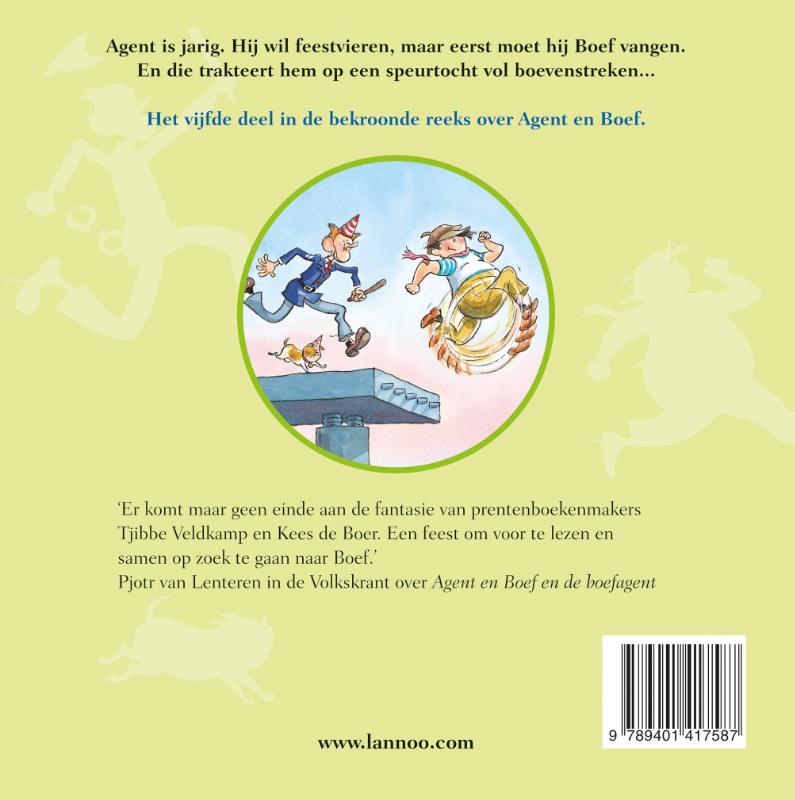 Agent en boef en het boefvangfeest achterkant